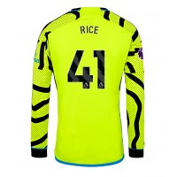 Arsenal Declan Rice #41 Vonkajší futbalový dres 2023-24 Dlhy Rukáv